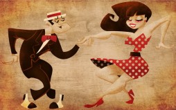 Swing-dance party