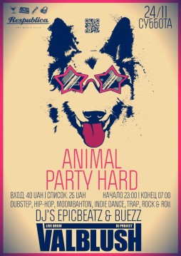Animal party hard! 