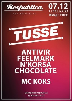 07.12 - Tusse @ Respublica