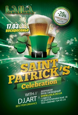 Saint patricks celebration