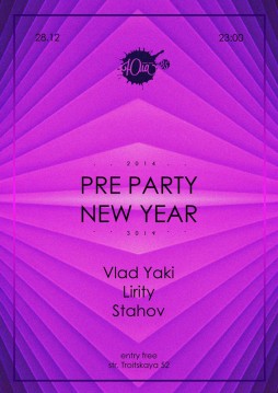 Pre Party New Year