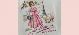 Broderie printanière   