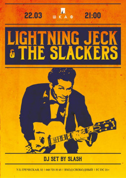 Lightning Jeck & The Slackers 22/03 