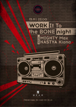 15/11 Work It To the Bone night