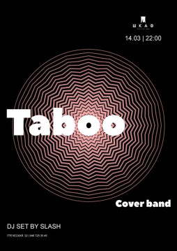 14/03 Cover Band Taboo  
