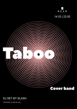 14/03 Cover Band Taboo  