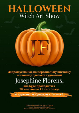 Halloween witch art show -     Josephine Florens