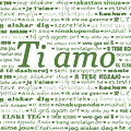«Ti amo»